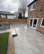 Anthracite Light Porcelain Paving Tiles – 900x600x20mm