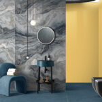 Persian Onyx Blue Polished Internal Porcelain Tiles – 1200×600x10mm