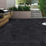 Brazilian Black Porcelain Paving Tiles – 900x600x20mm