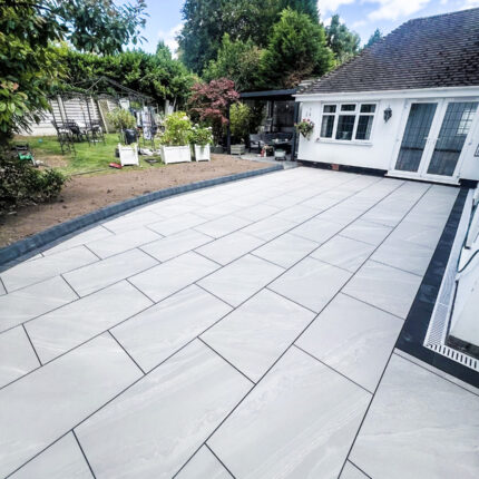 Crossover Grey Porcelain Paving Tiles – 600×900x20mm