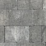 Cobbled Paver 50mm - Carbon Black - 3 Size Mixed Pack