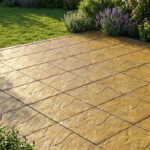 Bedale Buff Riven Slab - 600x600x38mm