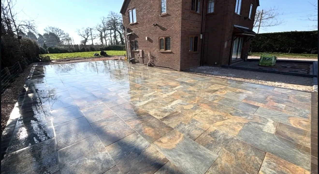 Copper Slate Outdoor Porcelain - 900x600x20mm - Image 9