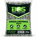 Green Chippings 20mm - 25KG Bag