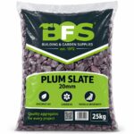 Plum Slate 20mm - 25KG Bag