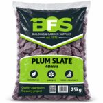Plum Slate 40mm - 25KG Bag