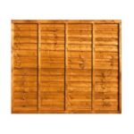 Waney Fencing Panels - 6x5ft