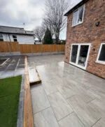 Anthracite Light Porcelain Paving Tiles – 900x600x20mm