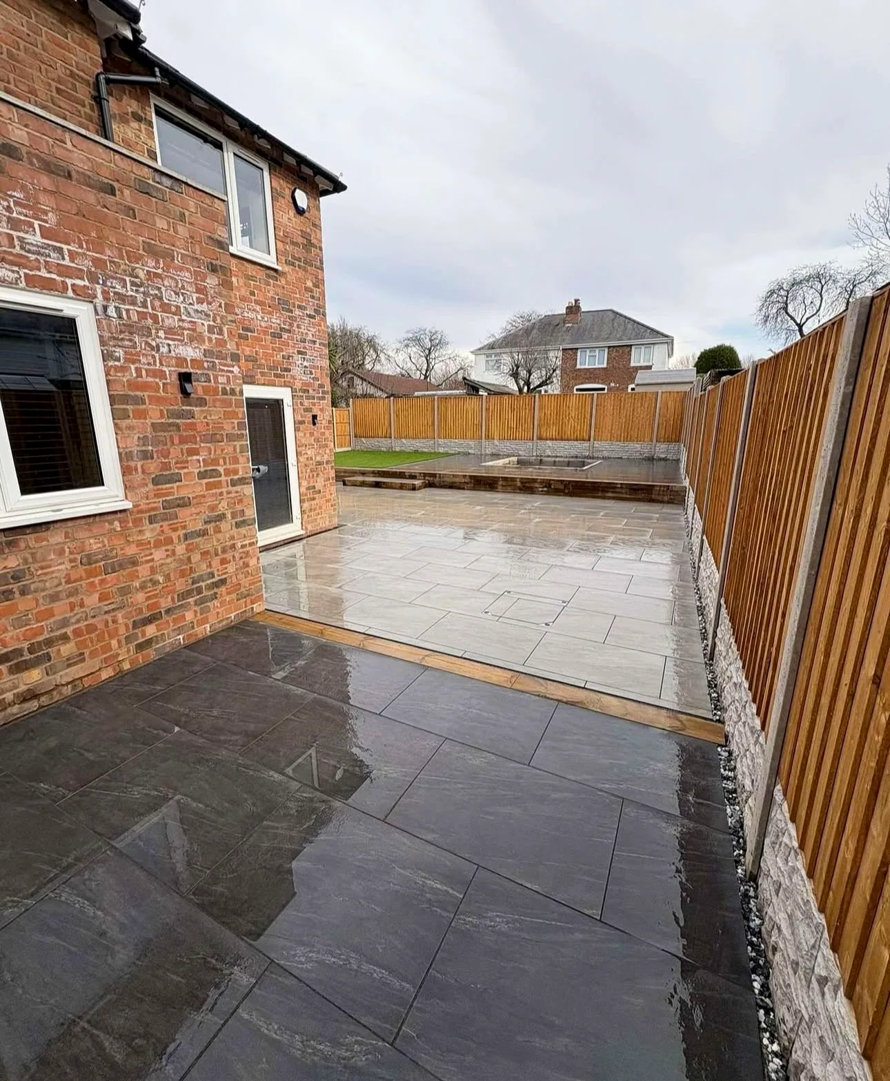 Anthracite Light Porcelain Paving Tiles – 900x600x20mm - Image 6