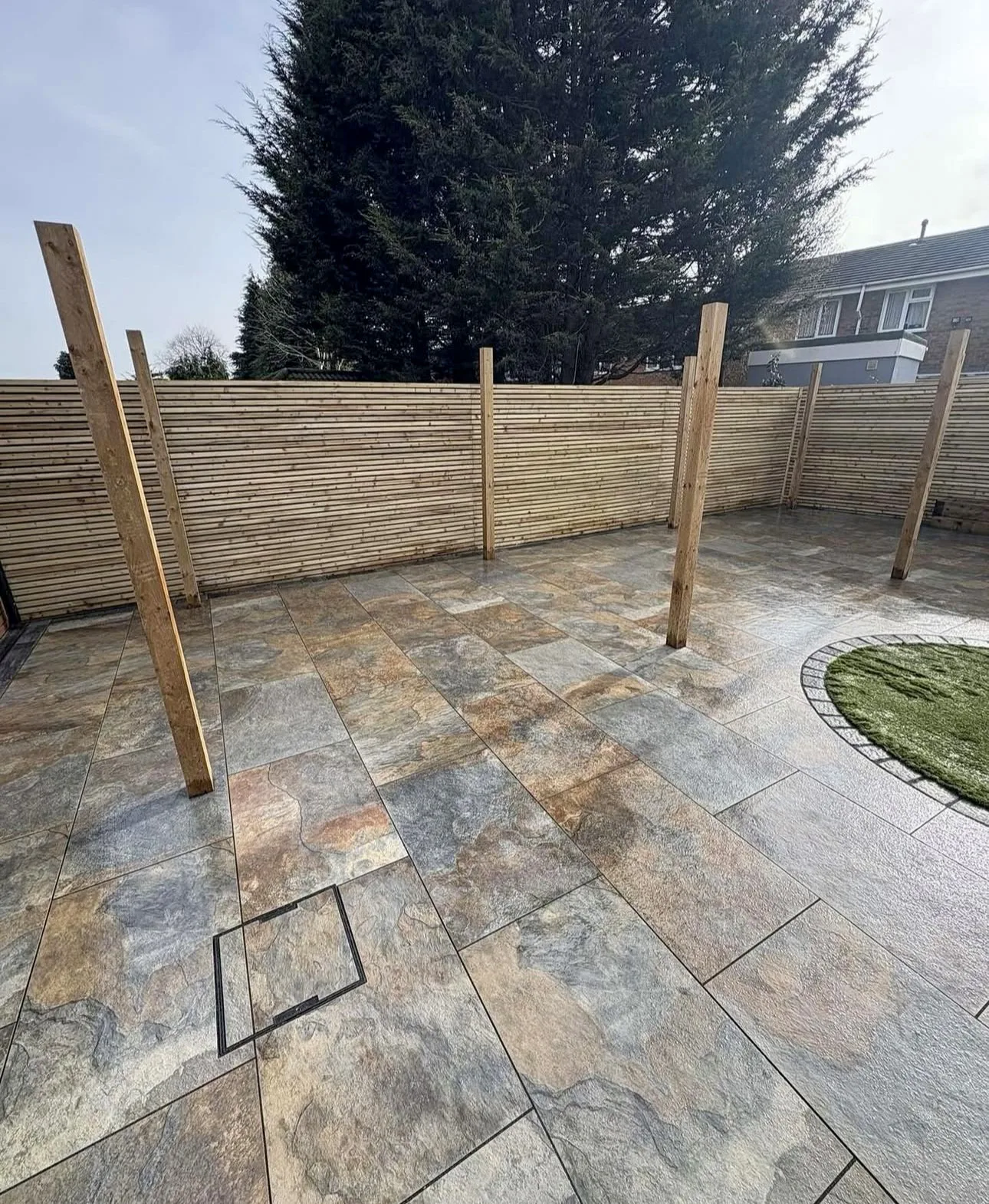 Copper Slate Outdoor Porcelain - 900x600x20mm - Image 7