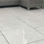 Quartz White Porcelain Paving Tiles – 900x600x20mm