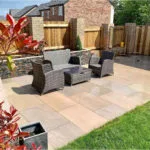 Raj Green Porcelain Paving Tiles – 900x600x20mm
