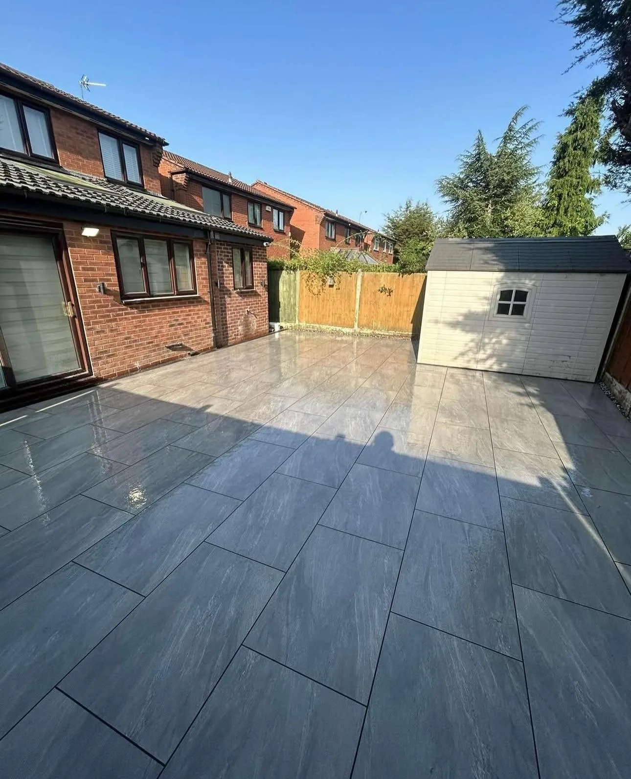 Anthracite Light Porcelain Paving Tiles – 900x600x20mm - Image 4