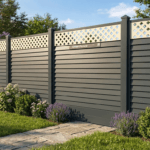 SmartFence Flatpack Fence Panels - Anthracite