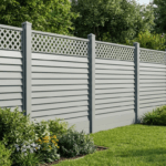 SmartFence Flatpack Fence Panels - Goosewing Grey