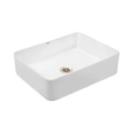 Thin Rim Counter Top Basin, Size: 530x420x140 mm