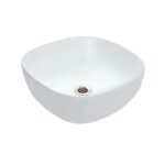 Thin Rim Counter Top Basin, Size: 420x420x150 mm