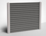 SmartFence Flatpack Fence Panels - Merlin Grey